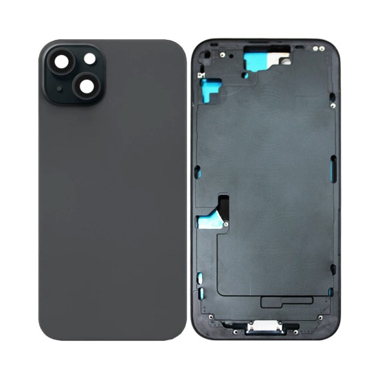 Tampa Traseira+Frame Apple iPhone 15 Plus Preto